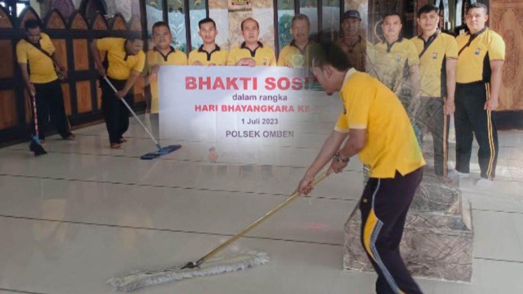 Tempat Ibadah Sasaran Baksos Polsek Omben