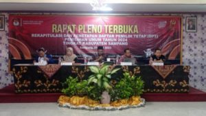 KPUD Sampang Tetapkan DPT Pemilu 2024