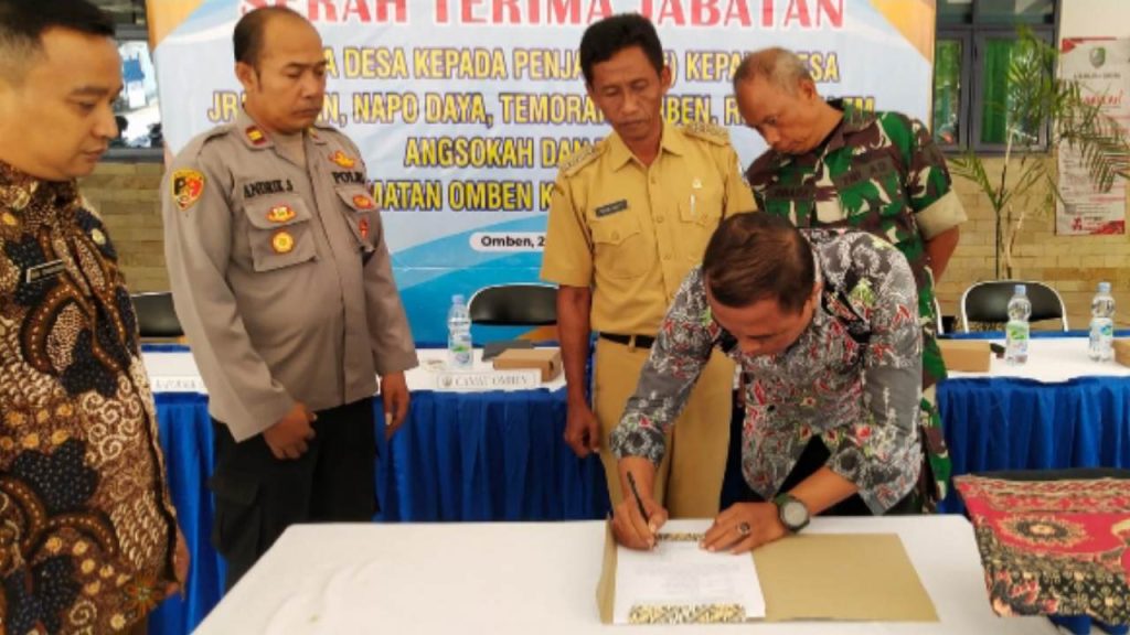 7 Kades di Kecamatan Omben Diganti PJ