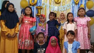 Tasyakuran Putri Jurnalis Sumenep Dikemas Berbagi Sesama