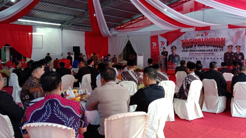 Hari Bhayangkara, Wujudkan Kamtibmas Sampang Kondusif