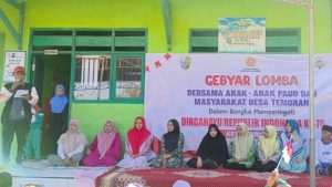 Sambut Dirgahayu RI Ke-78, Pemdes Temoran Gelar Gebyar Perlombaan