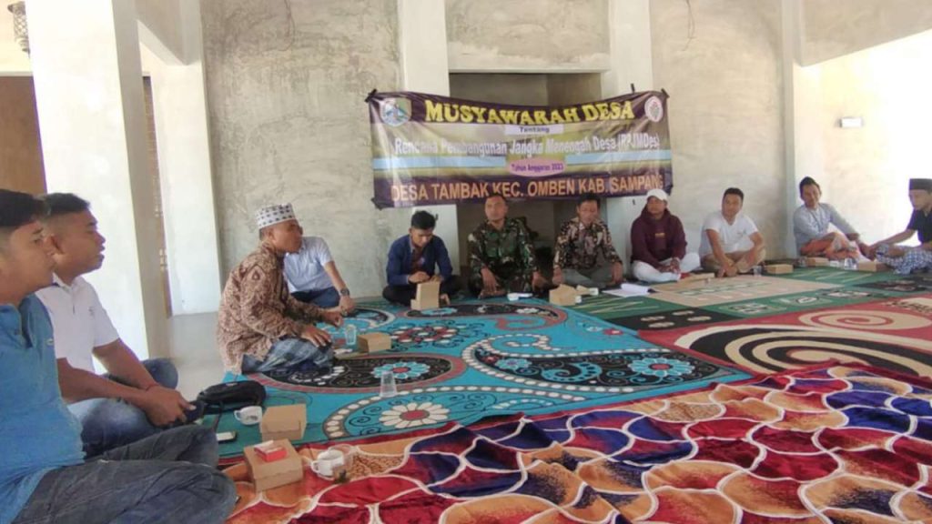 RPJMDes Tambak, Penerangan Jalan Umum Jadi Atensi