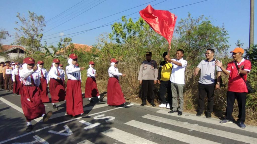 Lomba GJS Tingkat SD se-Omben Meriahkan HUT Kemerdekaan RI