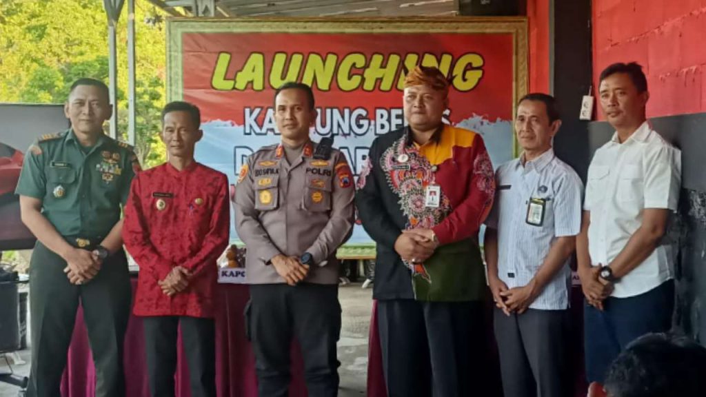 Kapolres Sumenep Launching Kampung Bebas Narkoba