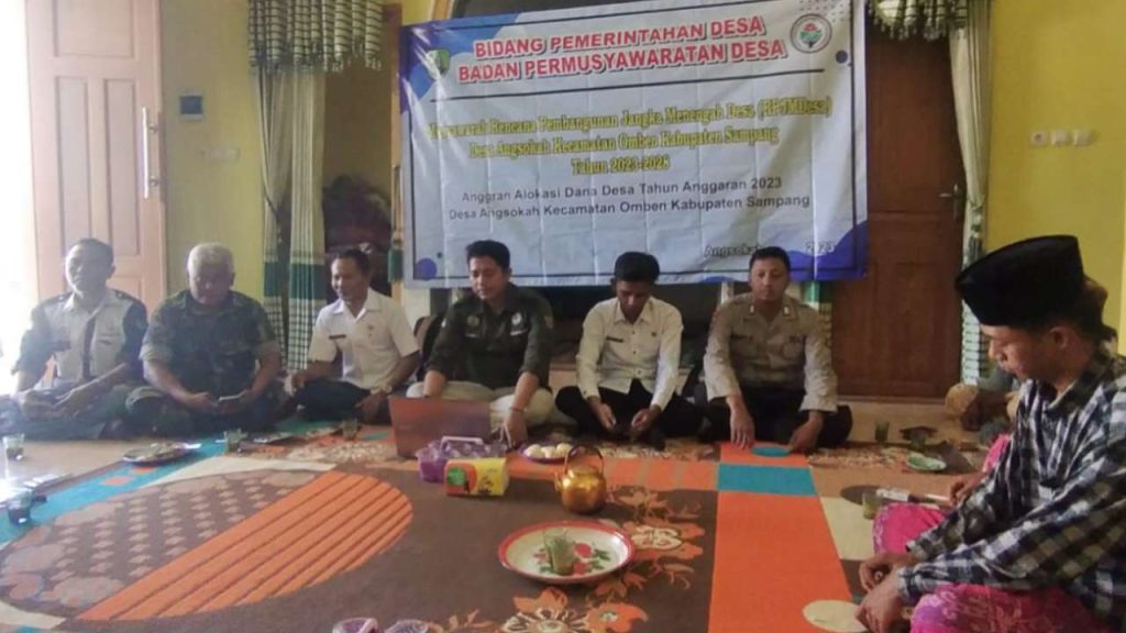 Aspirasi Warga Jadi Atensi RPJMDes Angsokah