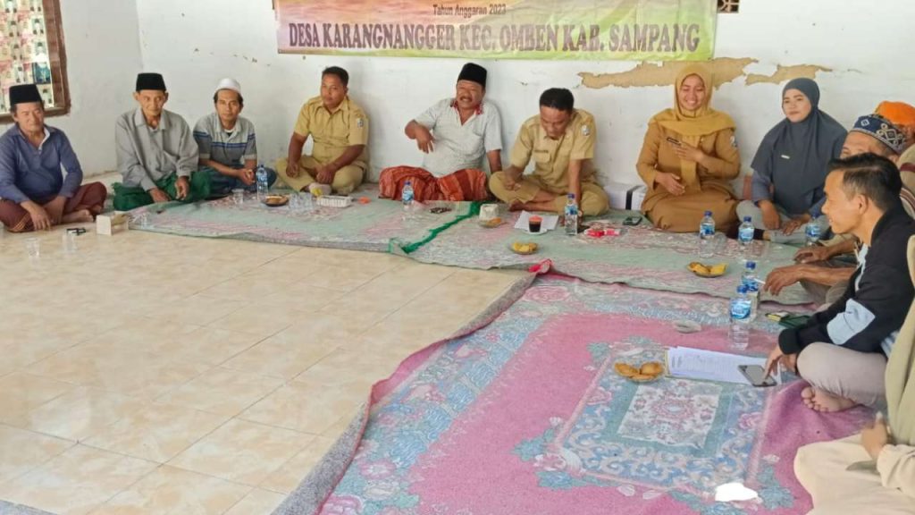Optimalisasi, Pemdes Karang Nangger Inten Evaluasi Administrasi