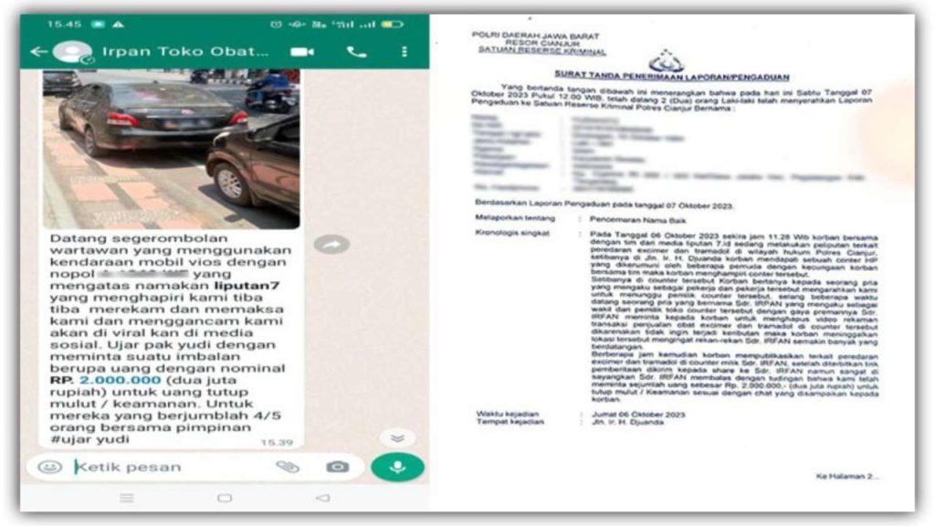 Buat Isu Hoax, Pengedar Obat Keras di Cianjur Dipolisikan