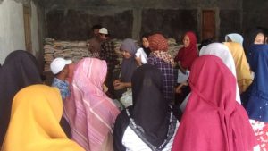 Kepala KPC Omben Monitoring Pendistribusian BPN Tiga Desa