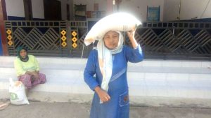 Dapat Bantuan Pangan, Warga Madulang: Terima Kasih Pemerintah