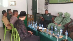 Dandim Sampang Datangi Mako Koramil Omben
