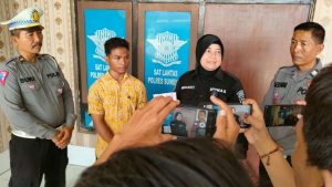 Polres Sumenep Amankan Sopir Truk Oleng