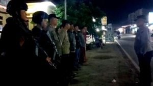 Tiga Pilar Omben Gelar Patroli Cipkon Siskamtibmas