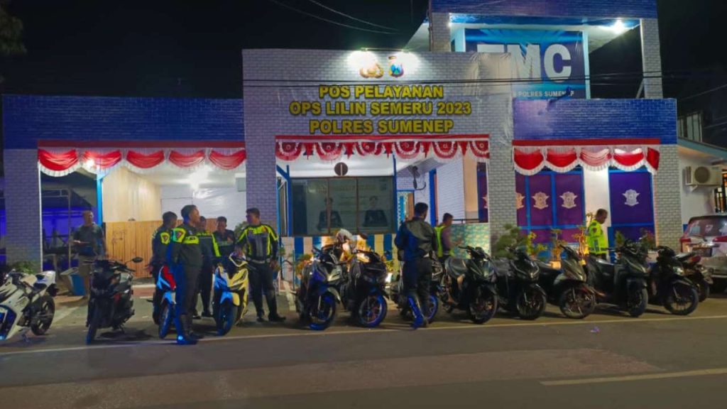 Puluhan Motor Balap Liar Diamankan Polres Sumenep