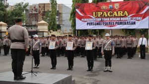 Tiga Anggota Polres Pamekasan PTDH (Dipecat)