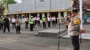 Meminimalisir Pelanggaran Anggota, Kapolres Pamekasan Sidak Gaktibplin