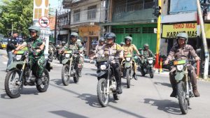 Jelang Pemilu 2024, Polres Sampang Patroli Skala Besar