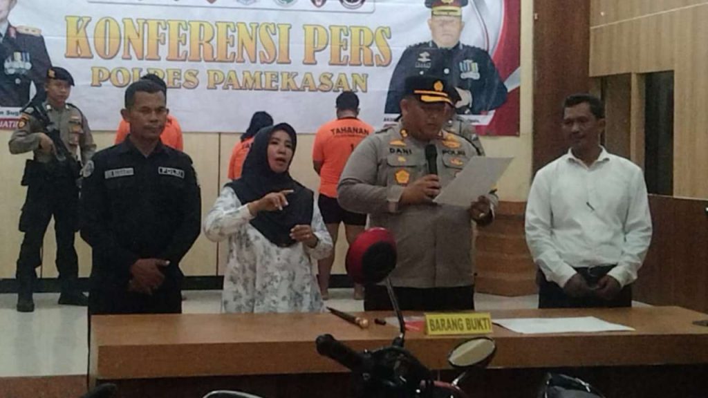 Pasutri di Pamekasan Diringkus Team Sakera Satreskrim