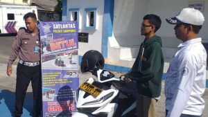 Polantas Sampang Terapkan Program Bimbel & Semangat Betul