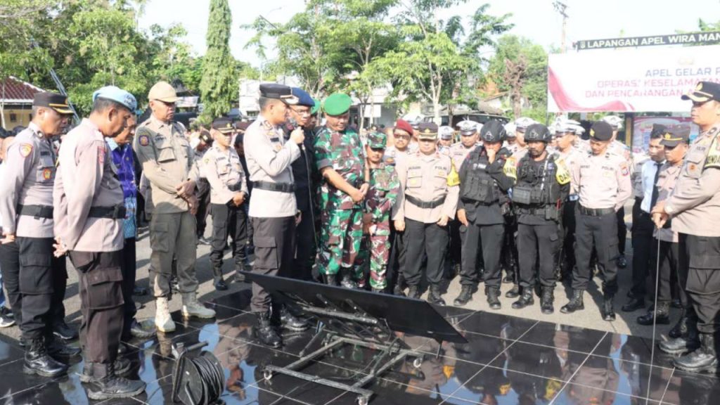 400 Lebih Personel Dikerahkan Amankan Pleno Rekapitulasi Hasil Pemilu di Sampang