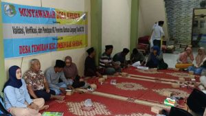 Pemdes Temoran Gelar Musdes Penetapan KPM BLT DD
