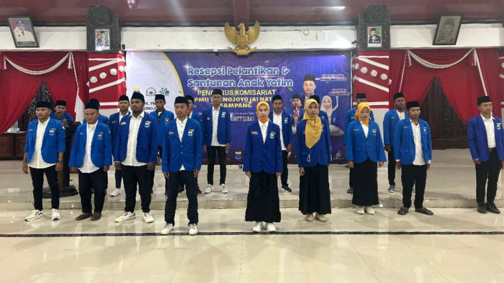 Pengurus PMII Trunojoyo Sampang Periode 2023-2024 Resmi Dilantik