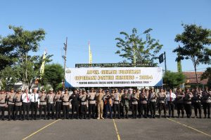 Ratusan personil gabungan ikuti Apel gelar patuh semeru 2024