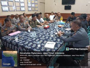 Polres Pamekasan Siapkan Personel Gabungan Untuk Pengamanan Pengesahan Warga Baru PSHT