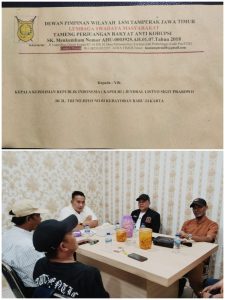 DPW Lembaga Swadaya Masyarakat Tamperak layangkan surat Dumas ke Polri