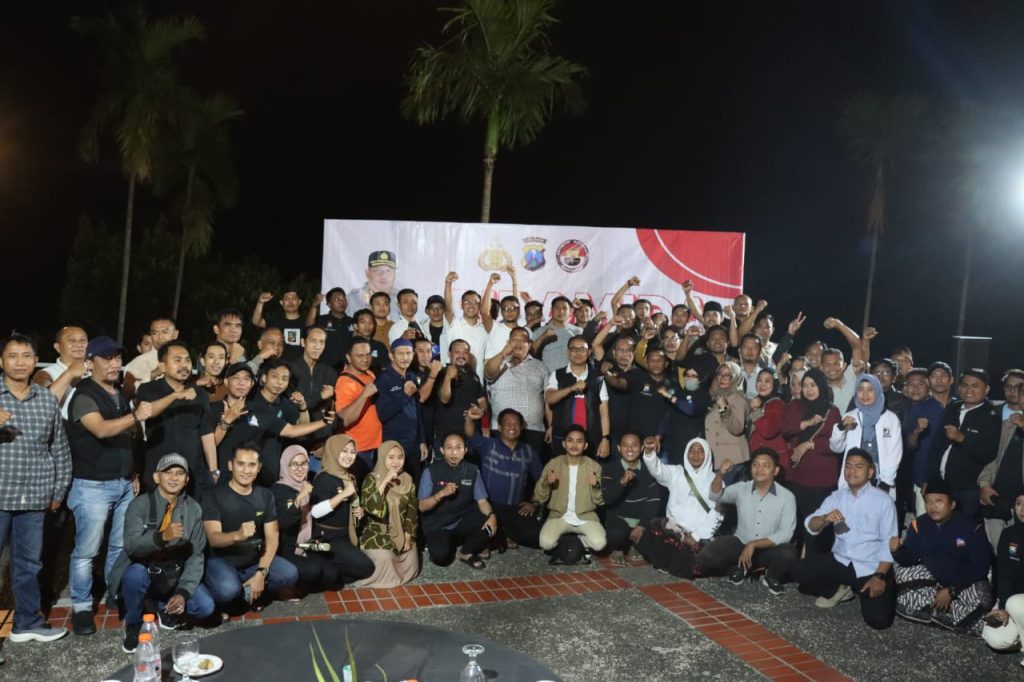 Polres Pamekasan gelar gathering bersama dua belas organisasi pers