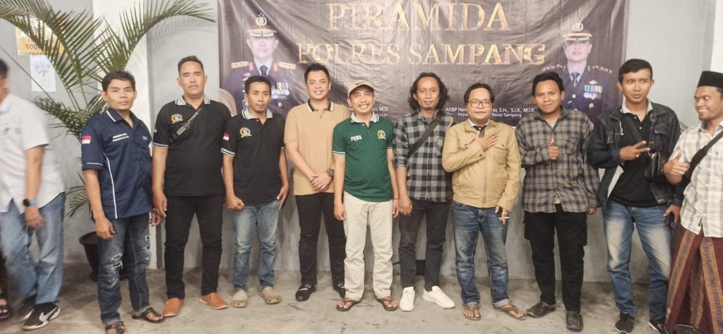 Polres Sampang ajak awak media ngopi ditahun Politik