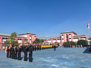 Lapas kelas IIA Pamekasan Peringati hari pengayoman dengan menggelar upacara bendera