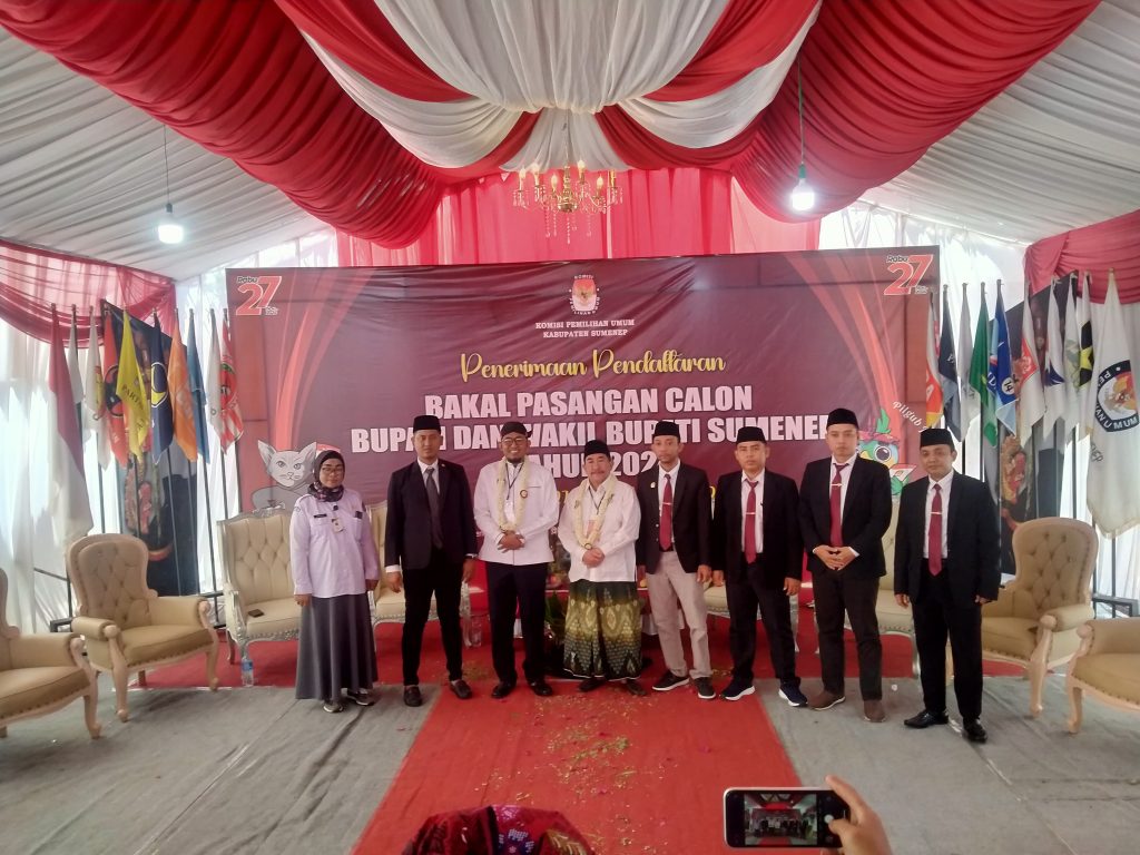 Daftar Cabup – cawabup Sumenep, Fauzi – kyai Imam  Hasyim diantar eks Bupati 2 periode KH. Moh Ramadhan Siraj