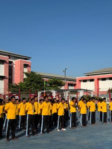 tingkatkan kedisiplinan, Lapas Narkotika kelas IIA Pamekasan adakan latihan peraturan baris berbaris untuk warga binaan pemasyarakatan