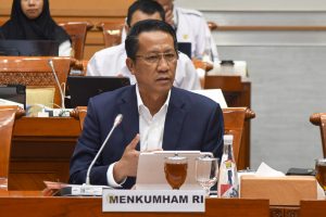 Kementerian Hukum dan Hak asasi manusia paparkan pagu anggaran tahun 2025