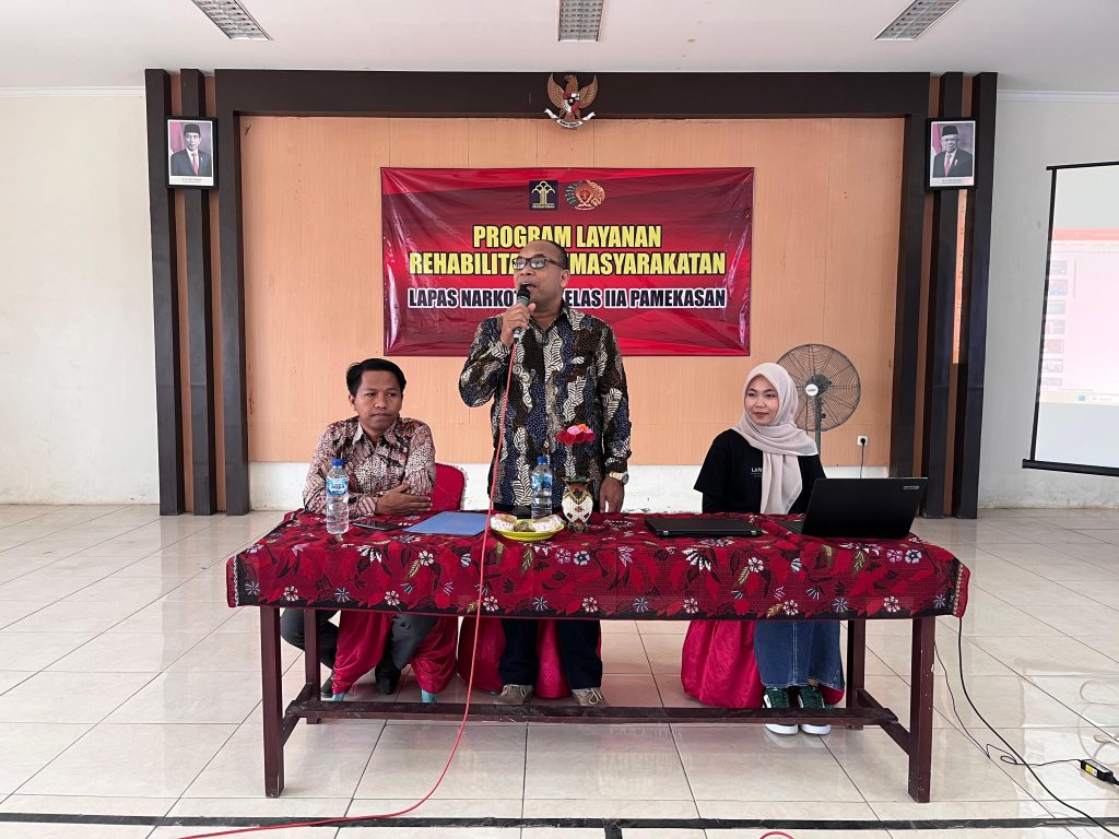 Lapas Narkotika kelas IIA Pamekasan didatangi Dekan Fakultas Hukum dari UNIRA