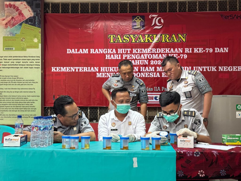 Lapas Narkotika Pamekasan terima kunjungan Kabid Pelayanan Tahanan