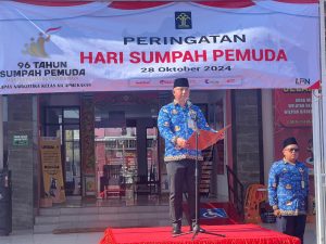 Lapas Narkotika kelas IIA Pamekasan gelar upacara hari sumpah pemuda