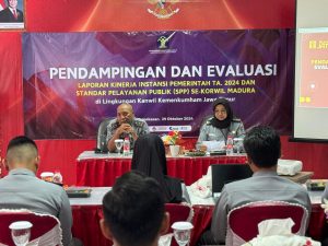 Lapas Narkotika Pamekasan ikuti kegiatan pendampingan penyusunan laporan kinerja instansi pemerintah