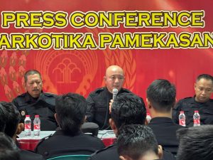 Lapas Narkotika kelas IIA Pamekasan gelar apel gabungan dalam menjaga keamanan dan ketertiban