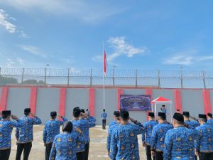 Lapas Pamekasan peringati HUT Korpri Dengan Upacara Bendera