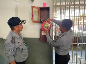 Lapas Narkotika Kelas IIA Pamekasan Tingkatkan keamanan Dengan Pemeliharaan Fasilitas