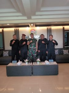 Lapas Narkotika Kelas IIA Pamekasan Datangi Kodim 0826