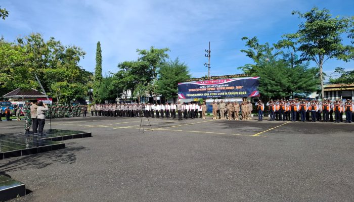 Ratusan Anggota Gabungan Siap Amankan Operasi Ketupat Semeru