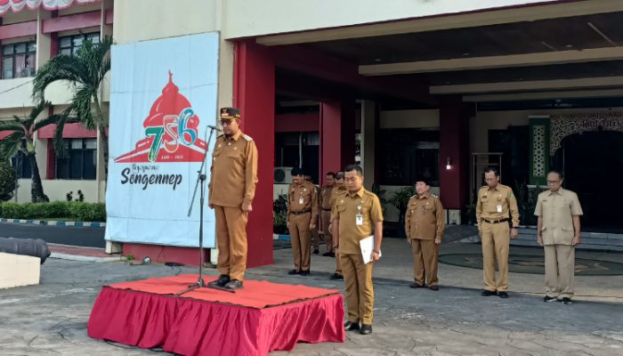 Apel Perdana Usai Cuti Bersama Idhul Fitri, Bupati Sumenep Tekankan Kolaborasi Membangun Daerah