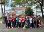 Peduli Lingkungan, Lapas Narkotika Pamekasan Bersihkan Area Sekitar