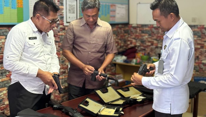 Bentuk Kesiapsiagaan, Lapas Narkotika Pamekasan Mengecek 20 Senjata