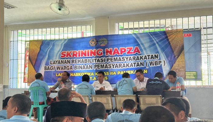 Ratusan WBP Ikuti Screening Rehabilitasi di Lapas Narkotika Pamekasan