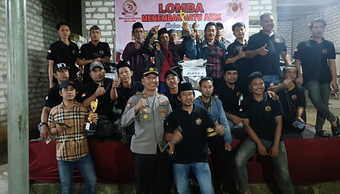 Propams Community Gelar Uji Tembak Batu Akik dan Fosil