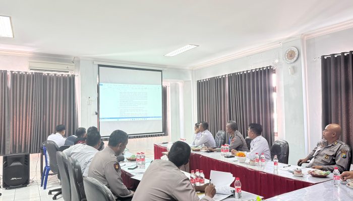 Lapas Narkotika Pamekasan Rapat Koordinasi dengan Polres Setempat